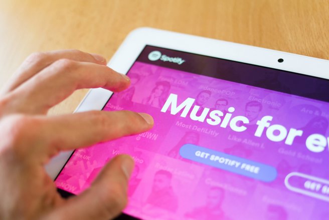 La version gratuite de Spotify sera bientôt restreinte. © Shutterstock