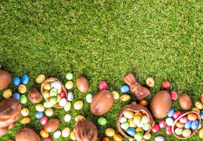Pâques œufs chocolat Dior Vuitton