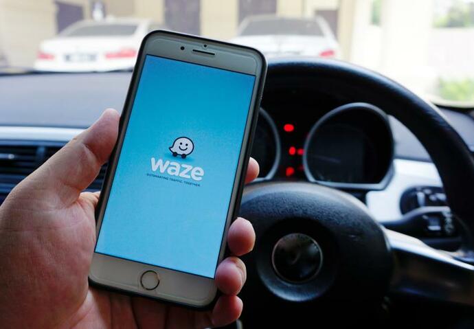 waze google application gps