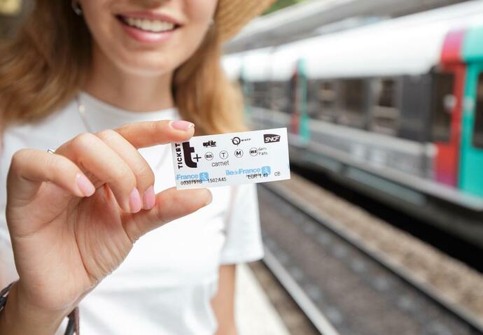 Ticket papier RATP