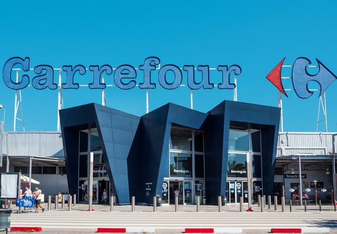 carrefour, recyclage, bon, achat