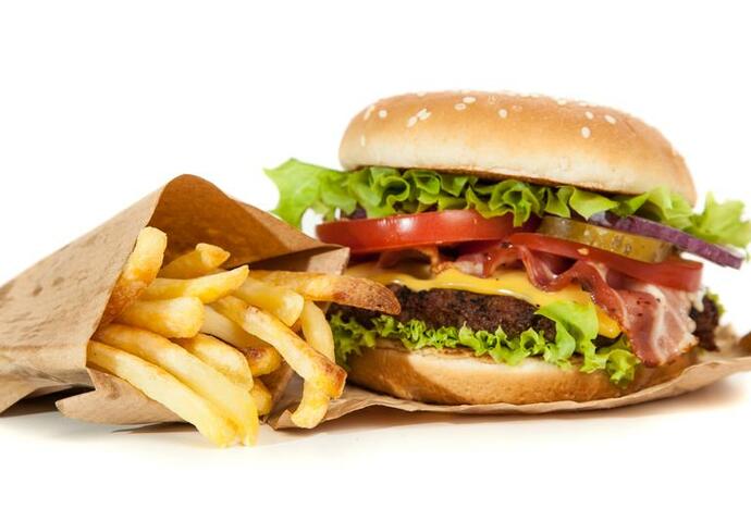 quick, salade, souris, cliente, plainte