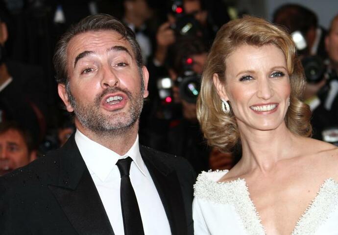 jean, dujardin, alexandra, lamy, un gars, une fille, serie