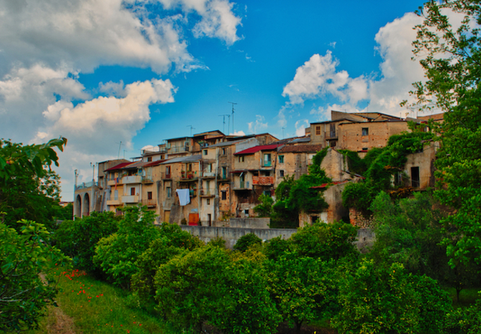 village italien Cinquefrondi