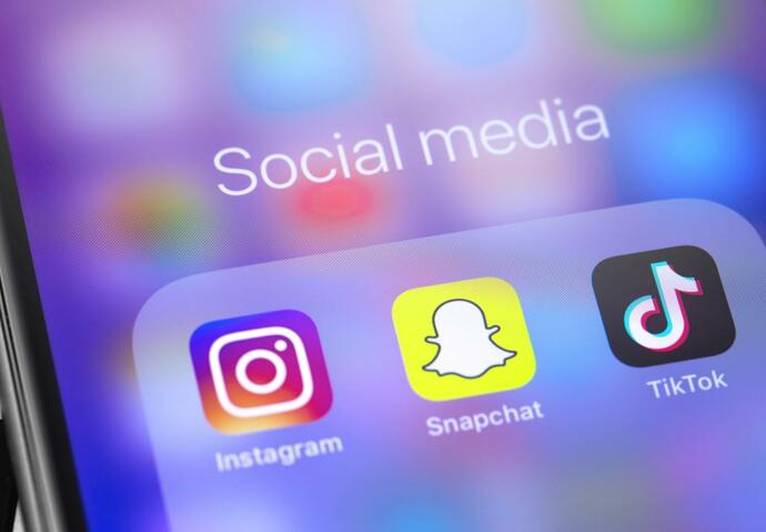 Instagram TikTok Snapchat