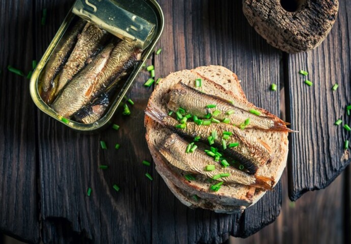 sardines à l'huile