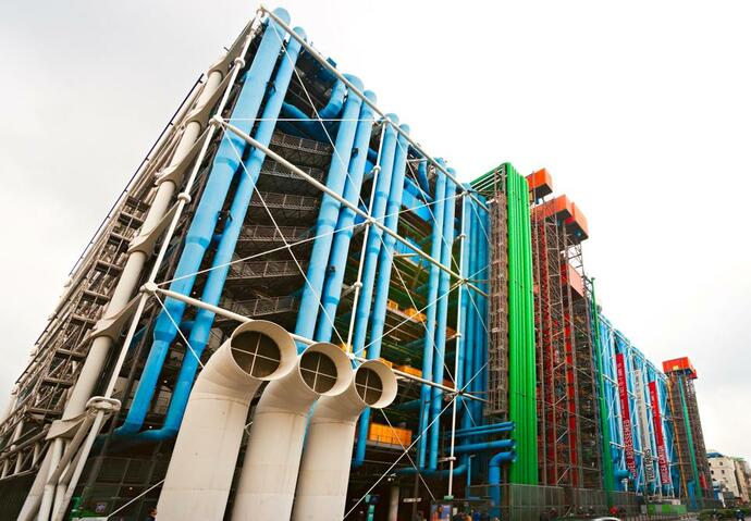 centre pompidou beaubourg fermeture