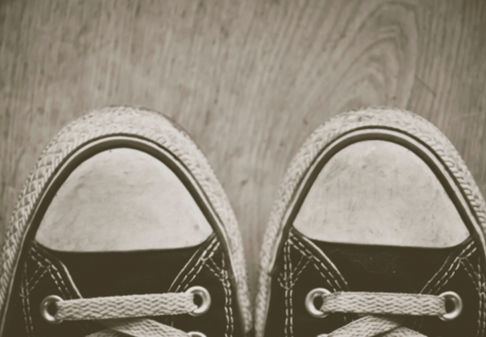 baskets Converse talons