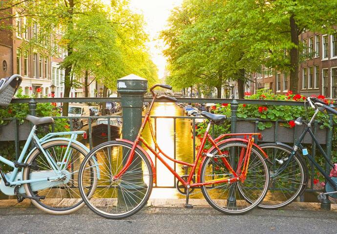 Amsterdam abri à vélo